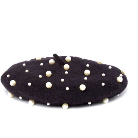 🎉Last deal 🎉Pearl beret 👒 - Picture 1 of 2